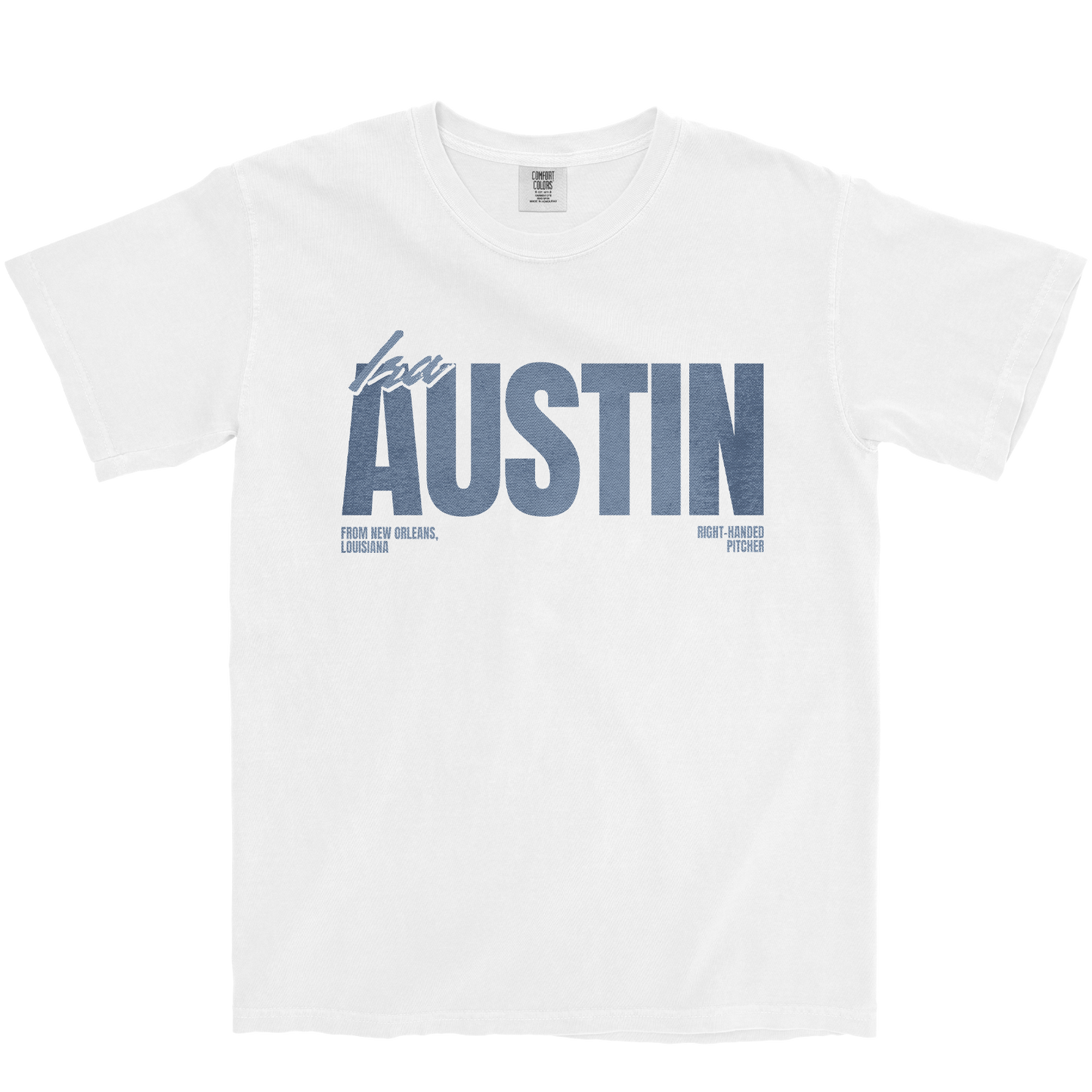 IRA AUSTIN CLASSIC WHITE TEE