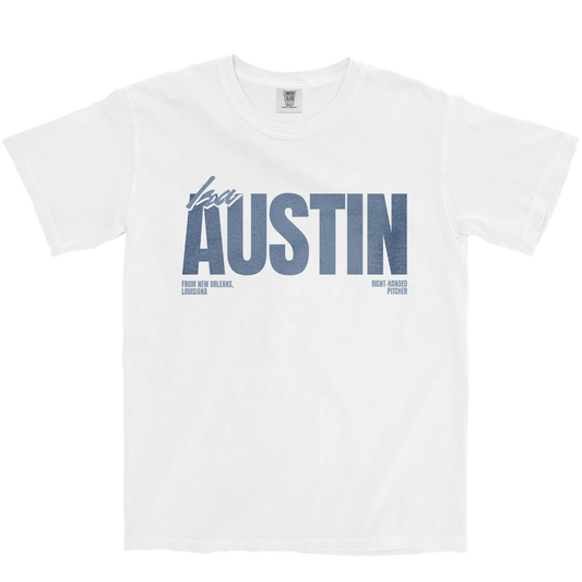 IRA AUSTIN CLASSIC WHITE TEE
