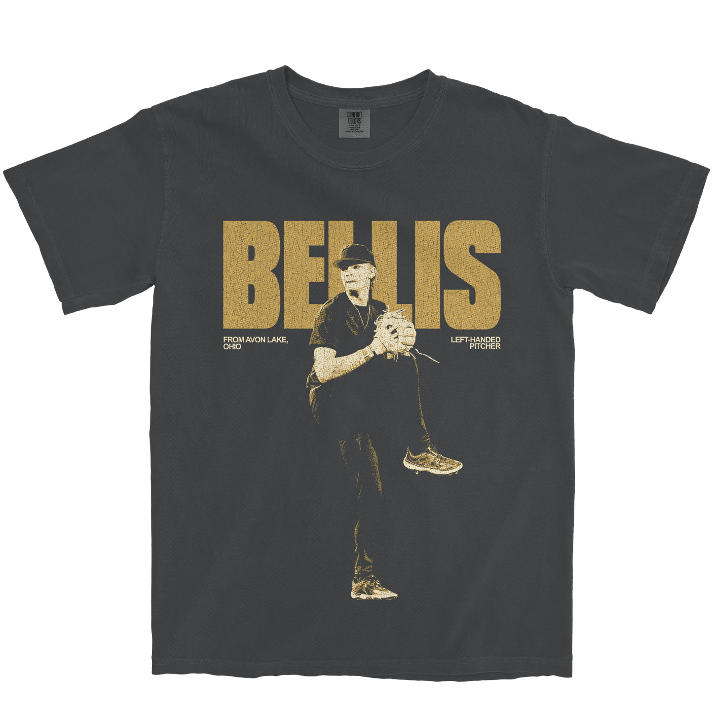 DREW BELLIS VINTAGE GRAPHITE TEE