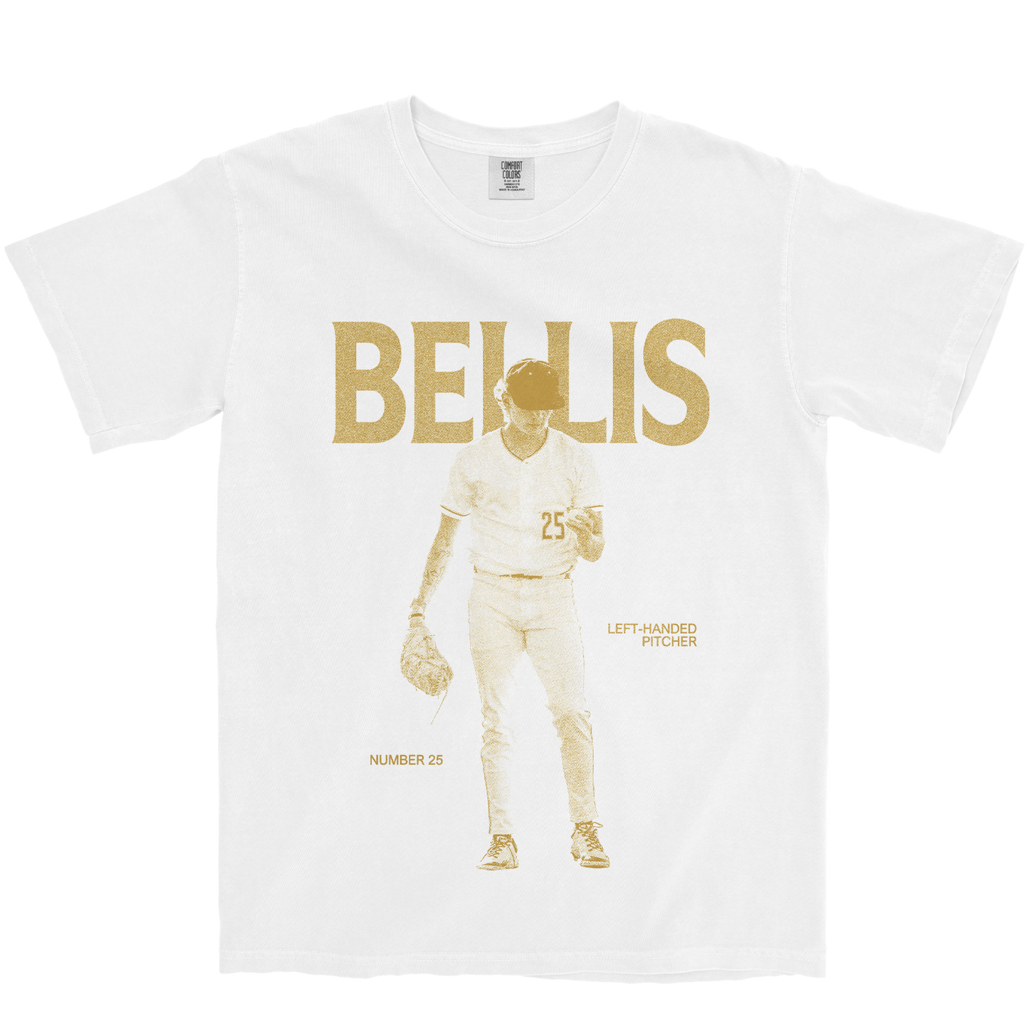 DREW BELLIS VINTAGE WHITE TEE