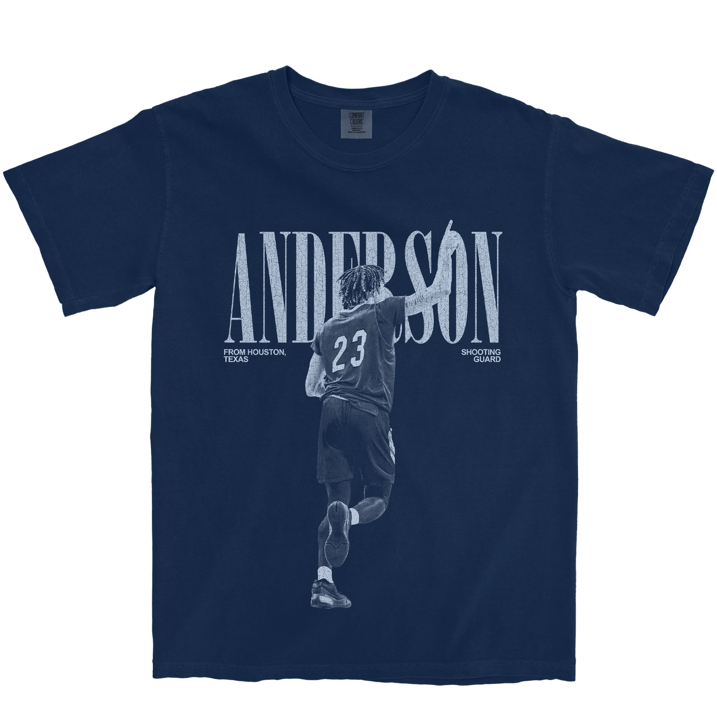 NICK ANDERSON VINTAGE NAVY TEE