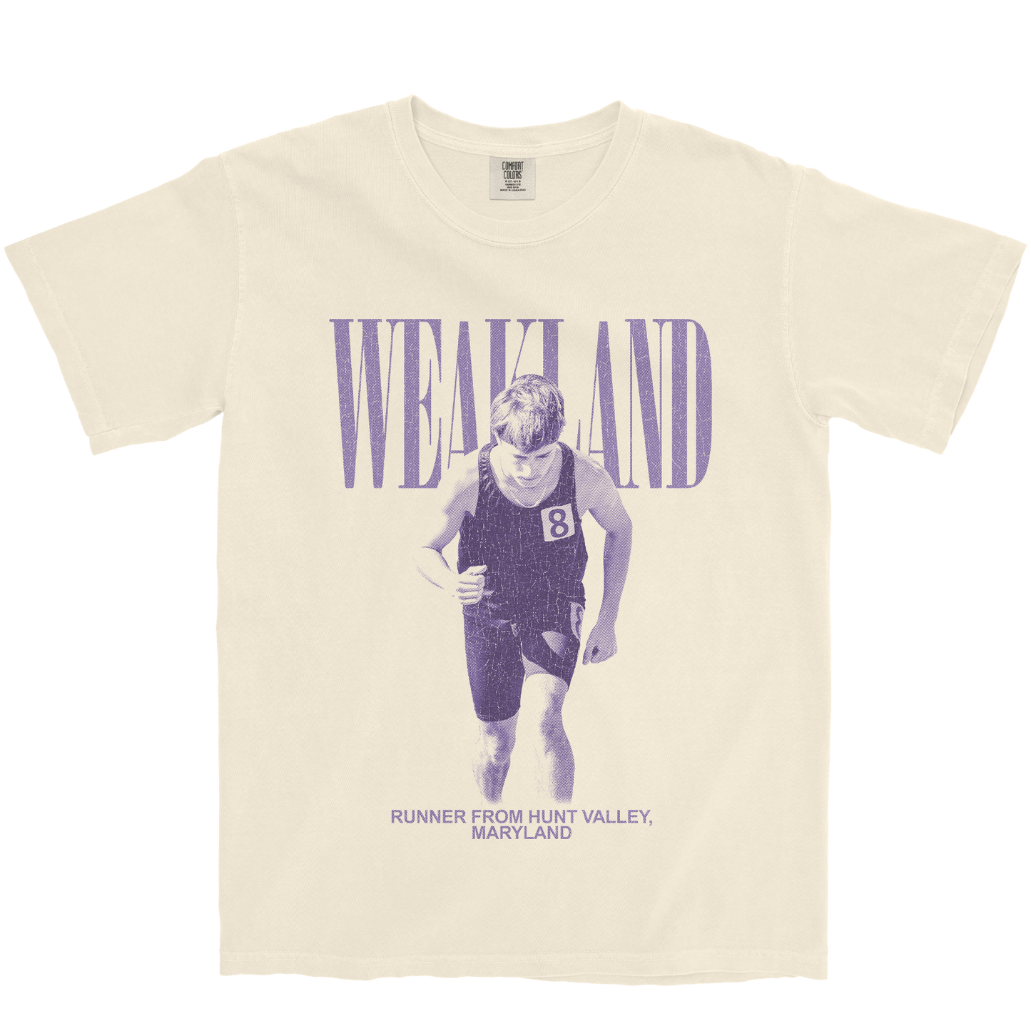 JAKE WEAKLAND VINTAGE IVORY TEE