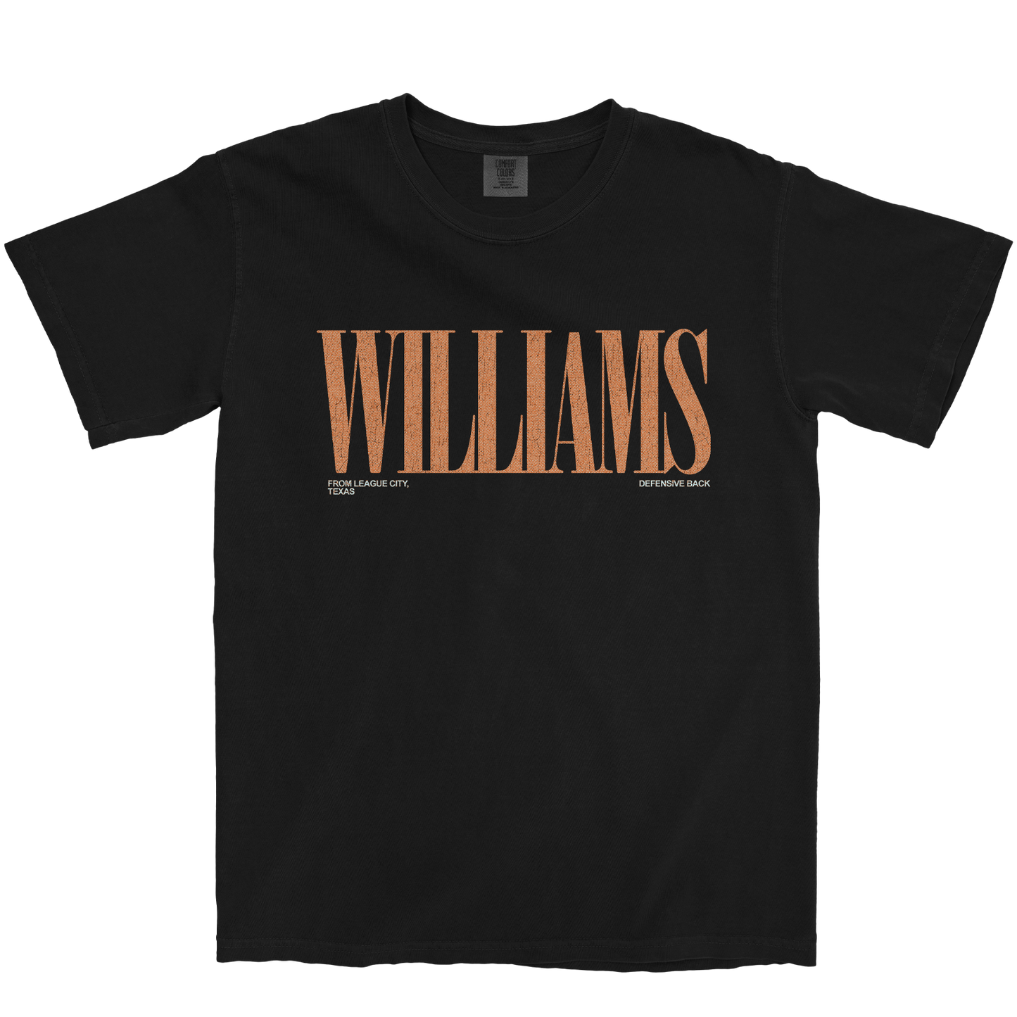 JARIUS WILLIAMS CLASSIC BLACK TEE