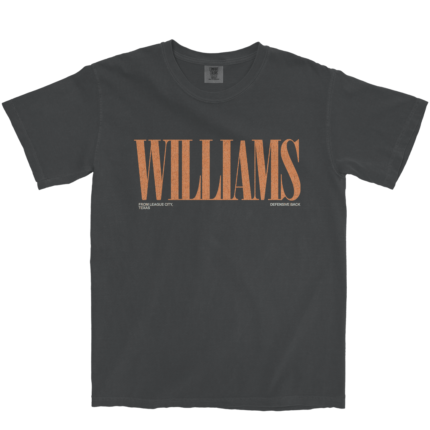 JARIUS WILLIAMS CLASSIC GRAPHITE TEE