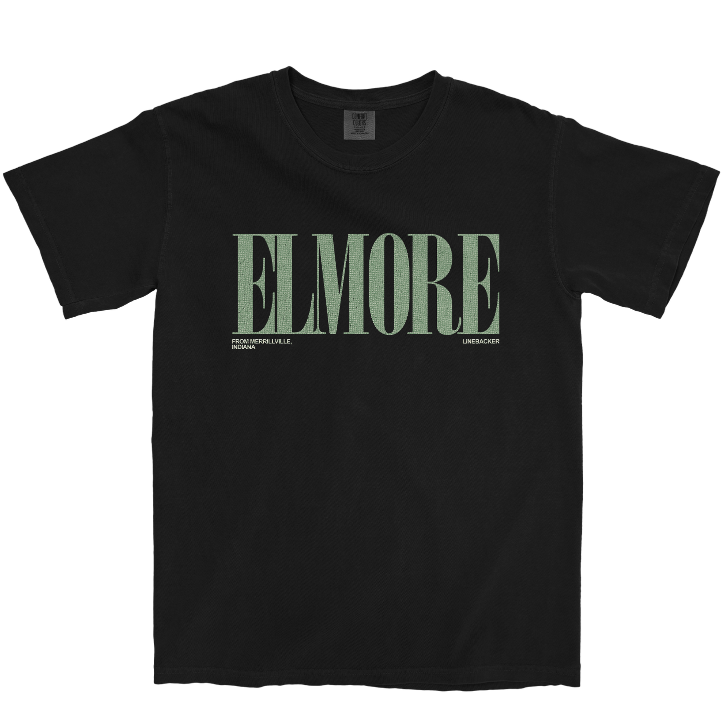 TERRELLE ELMORE CLASSIC BLACK TEE