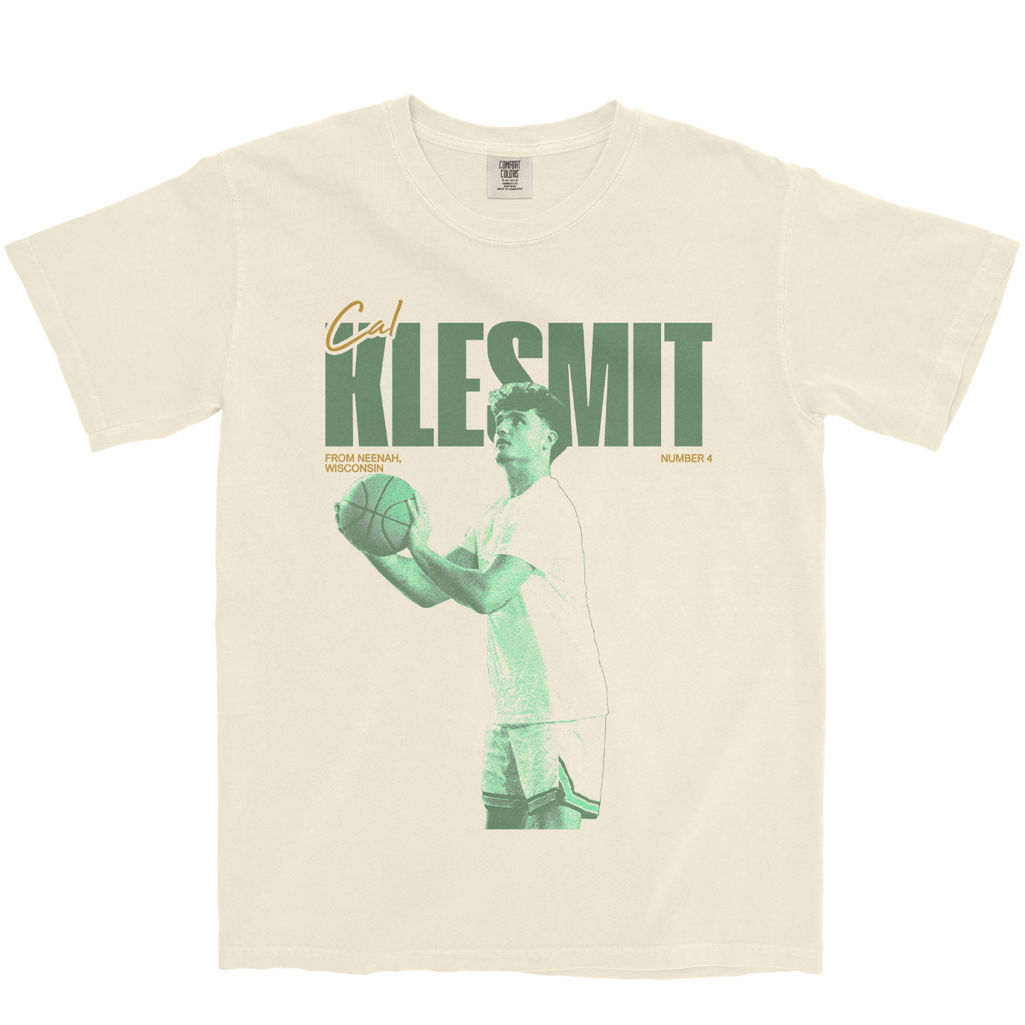CAL KLESMIT VINTAGE IVORY TEE