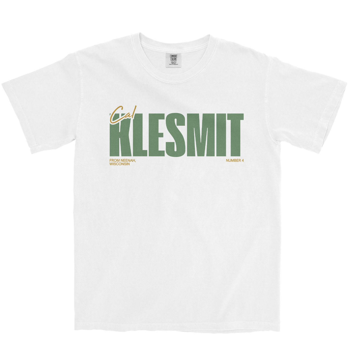 CAL KLESMIT CLASSIC WHITE TEE