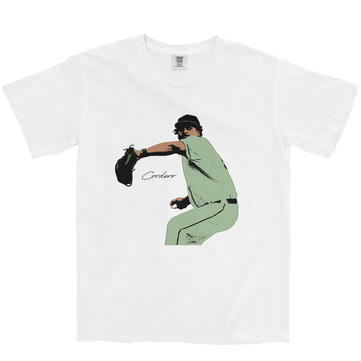 ANTHONY CORDERO ILLUSTRATED WHITE TEE