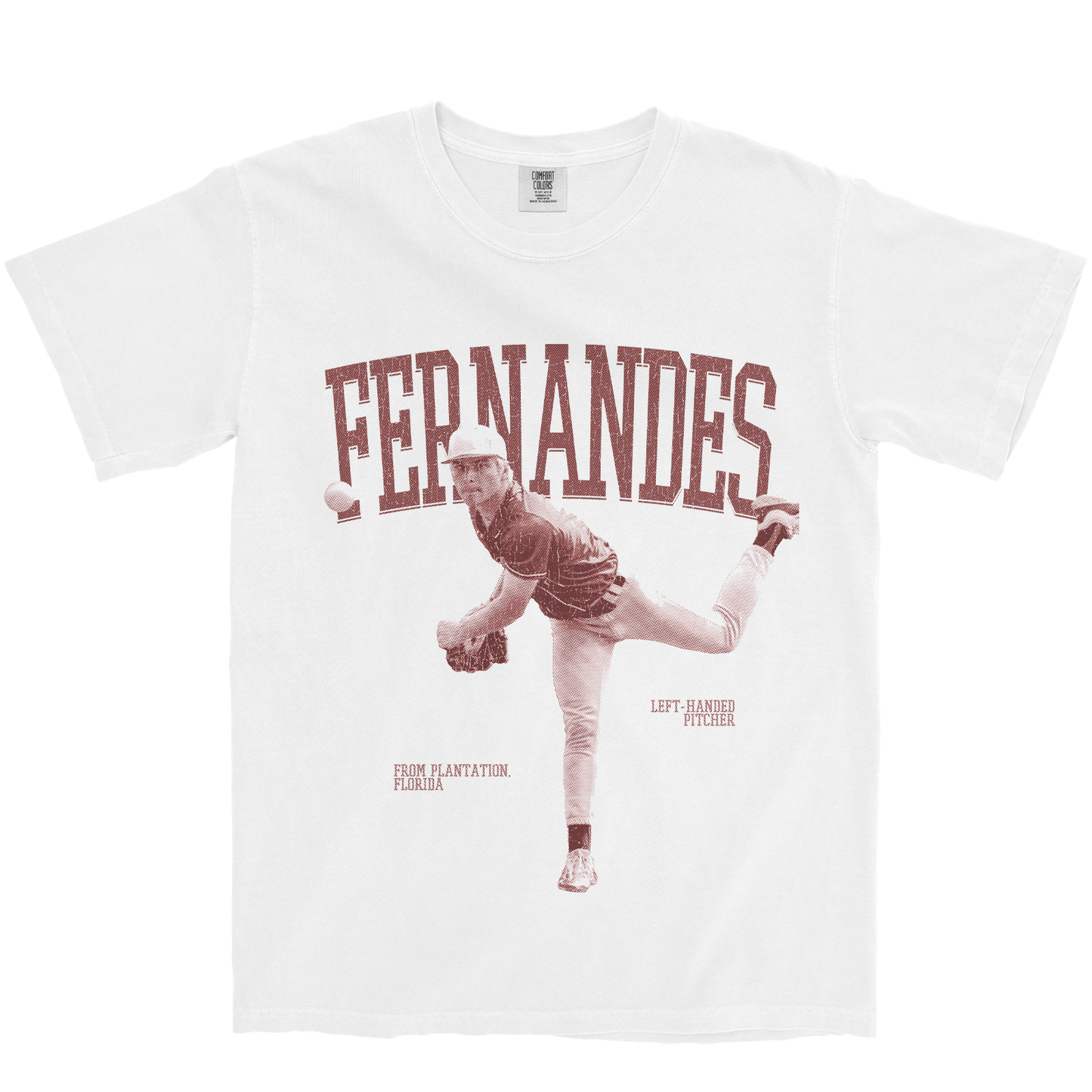KYLE FERNANDES VINTAGE WHITE TEE