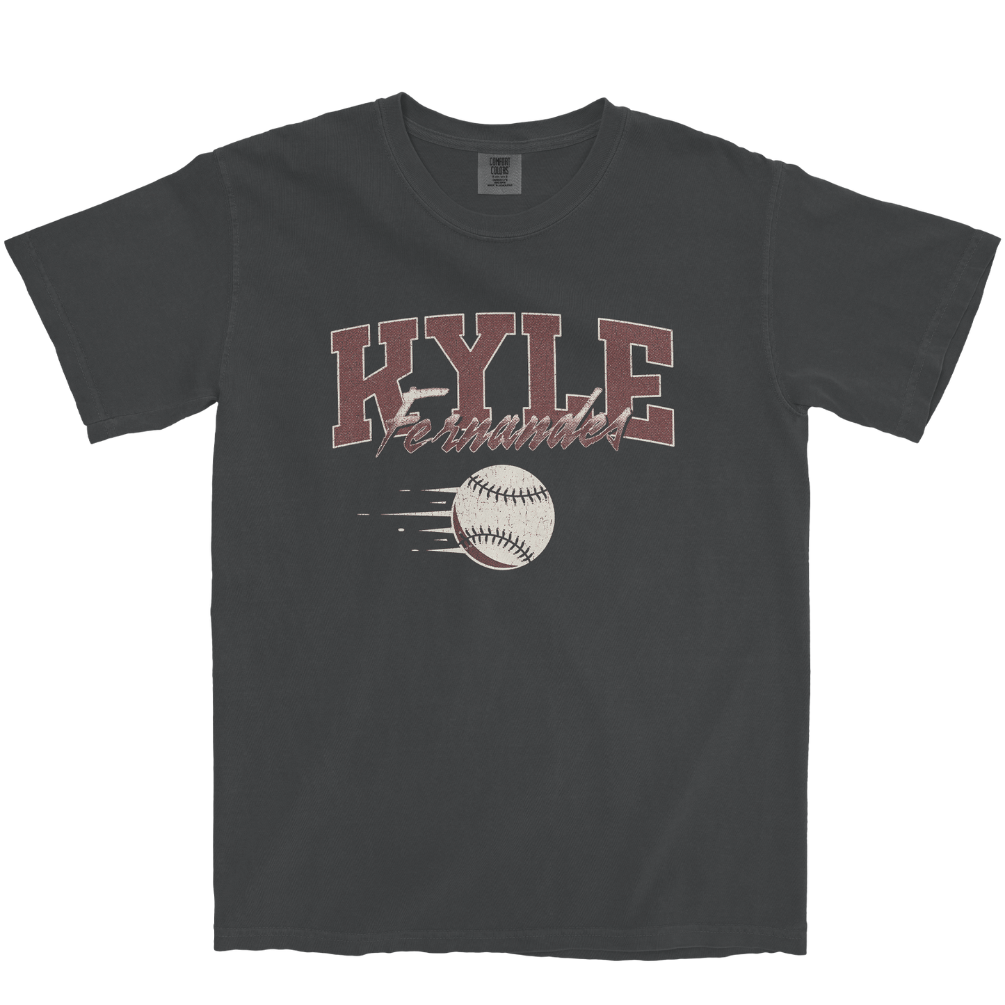 KYLE FERNANDES RETRO GRAPHITE TEE