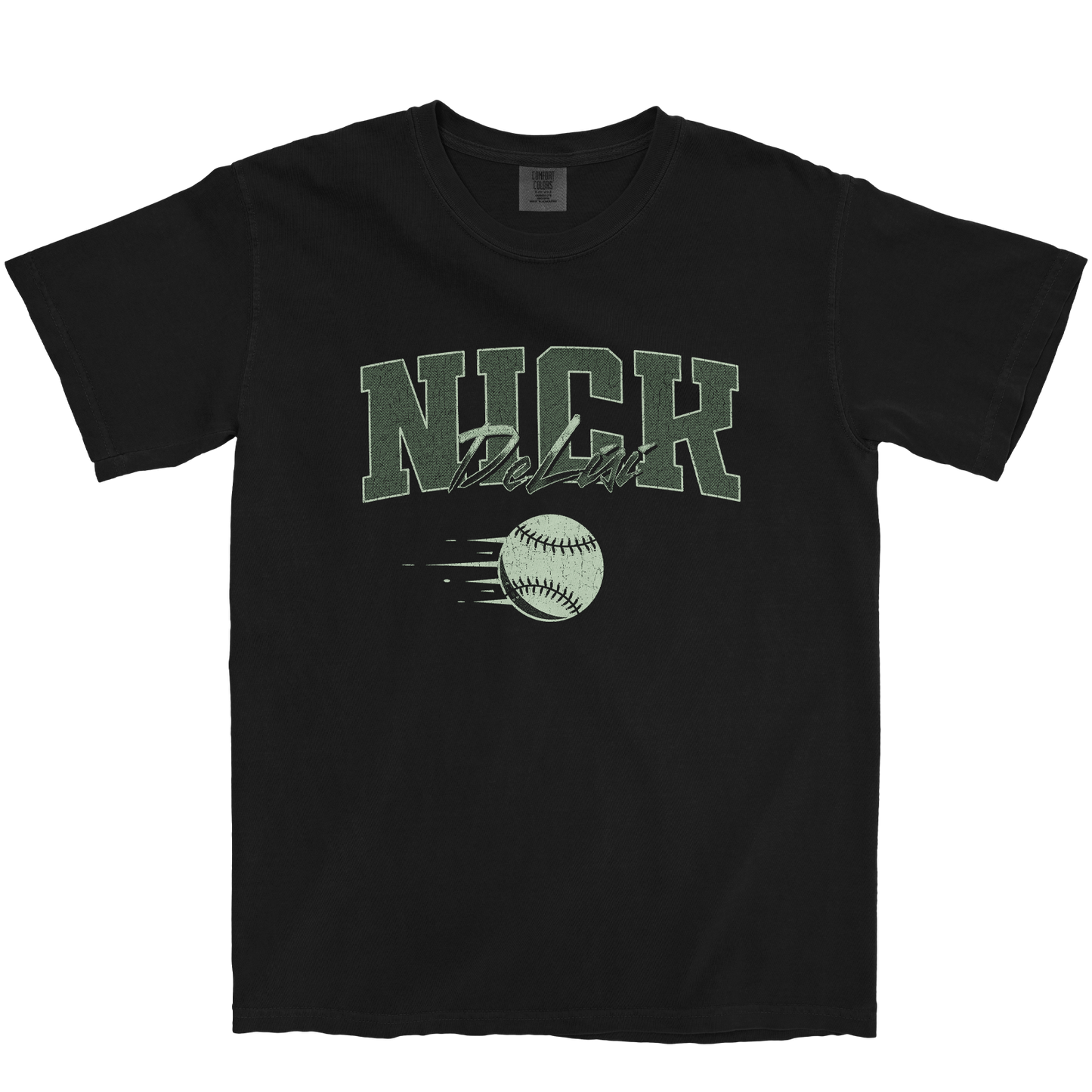 NICK DELISI CLASSIC BLACK TEE