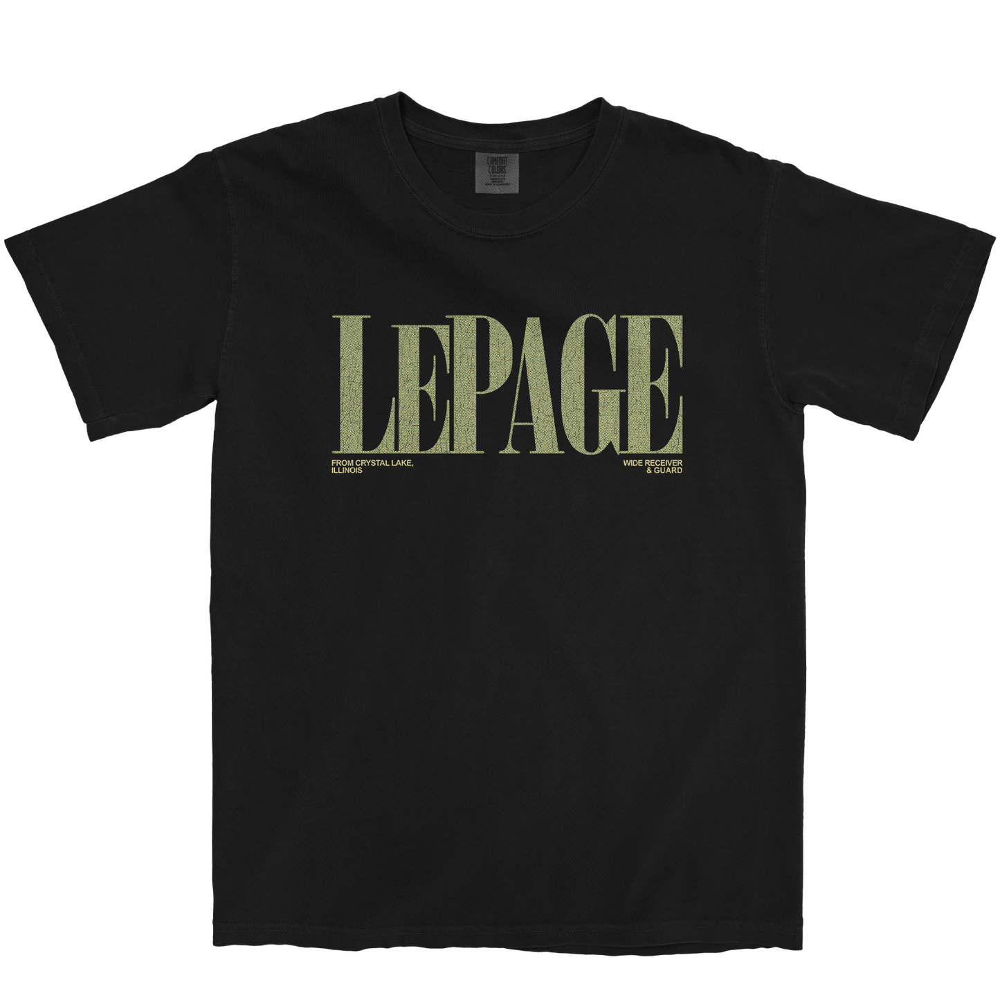 COOPER LEPAGE CLASSIC BLACK TEE