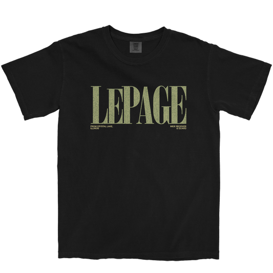 COOPER LEPAGE CLASSIC BLACK TEE