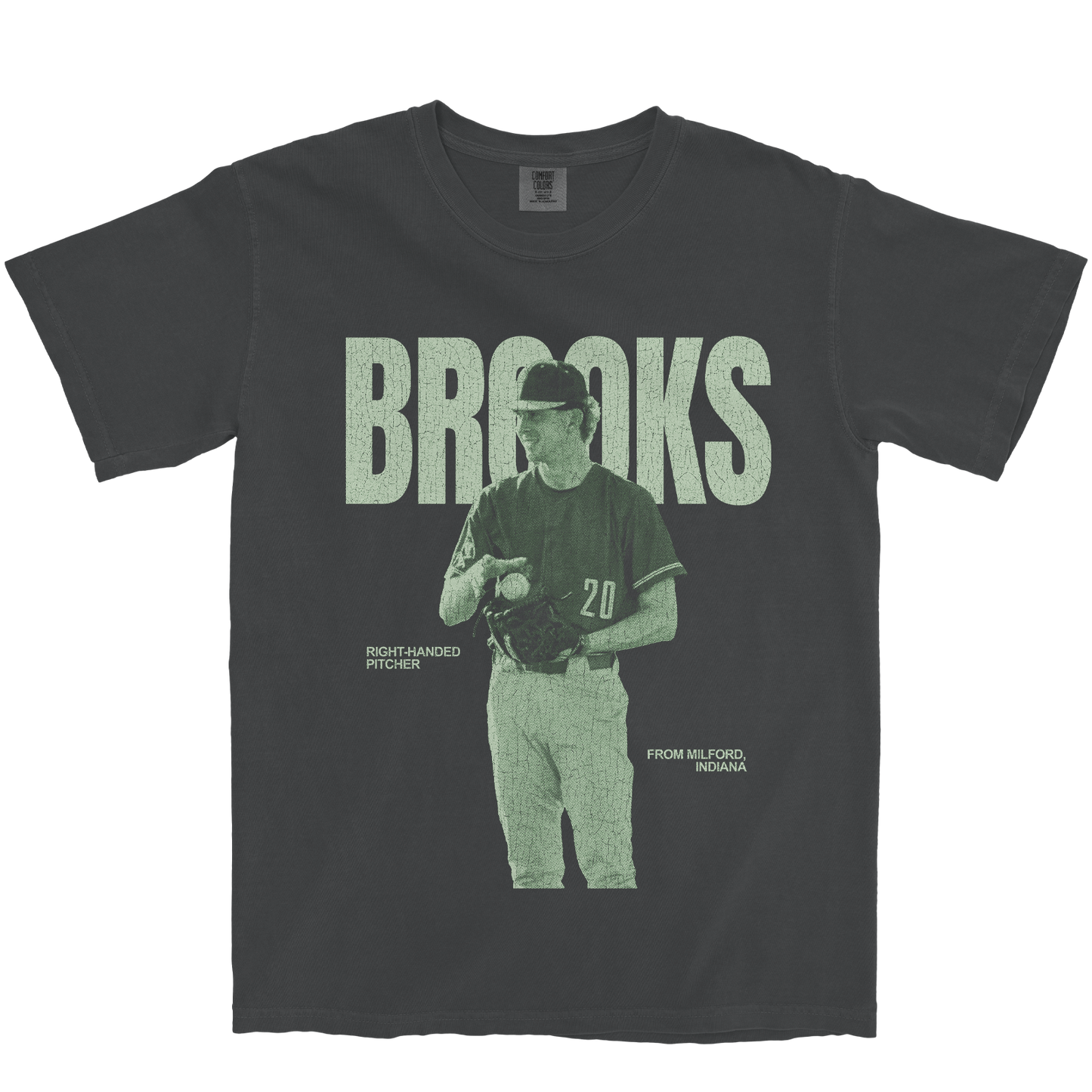 GRANT BROOKS VINTAGE GRAPHITE TEE
