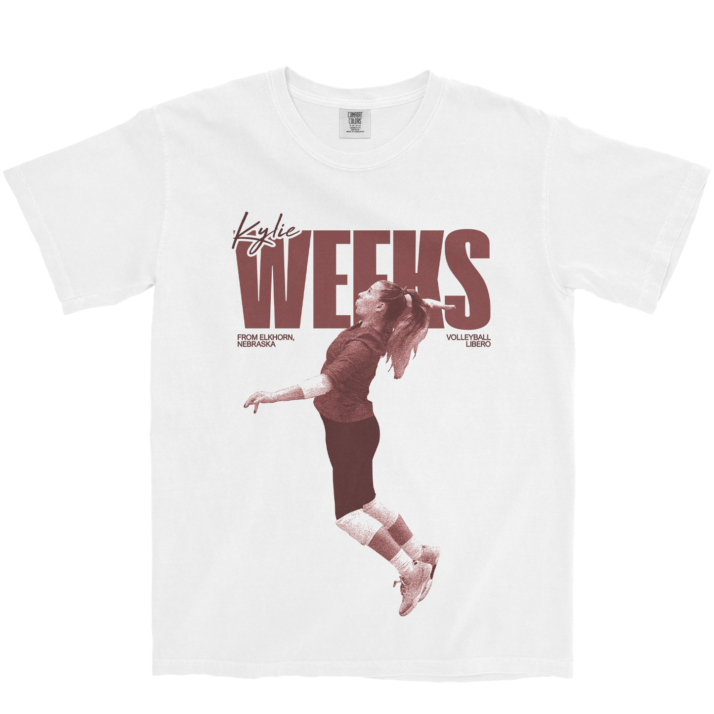 KYLIE WEEKS VINTAGE WHITE TEE