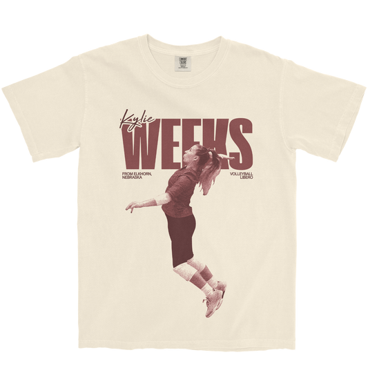 KYLIE WEEKS VINTAGE IVORY TEE