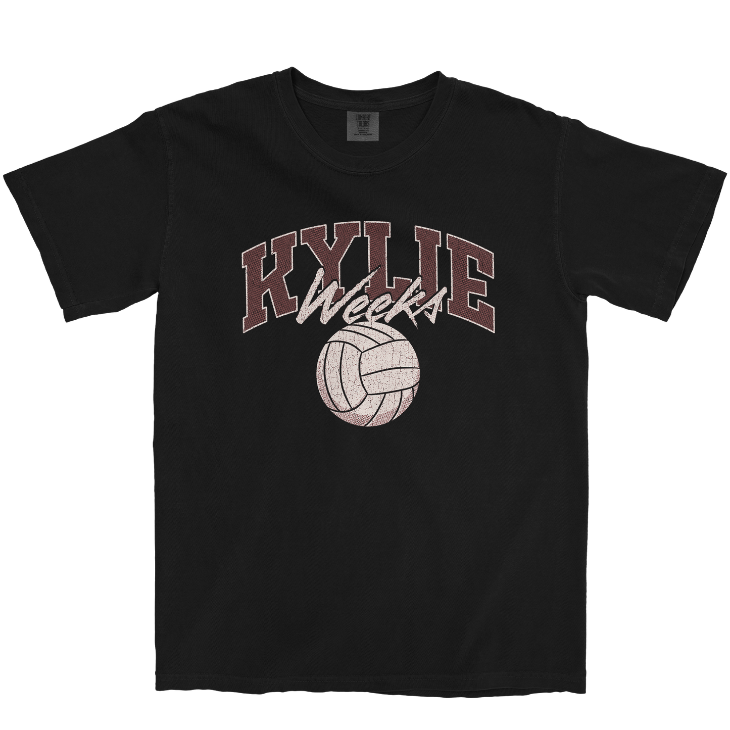 KYLIE WEEKS RETRO BLACK TEE