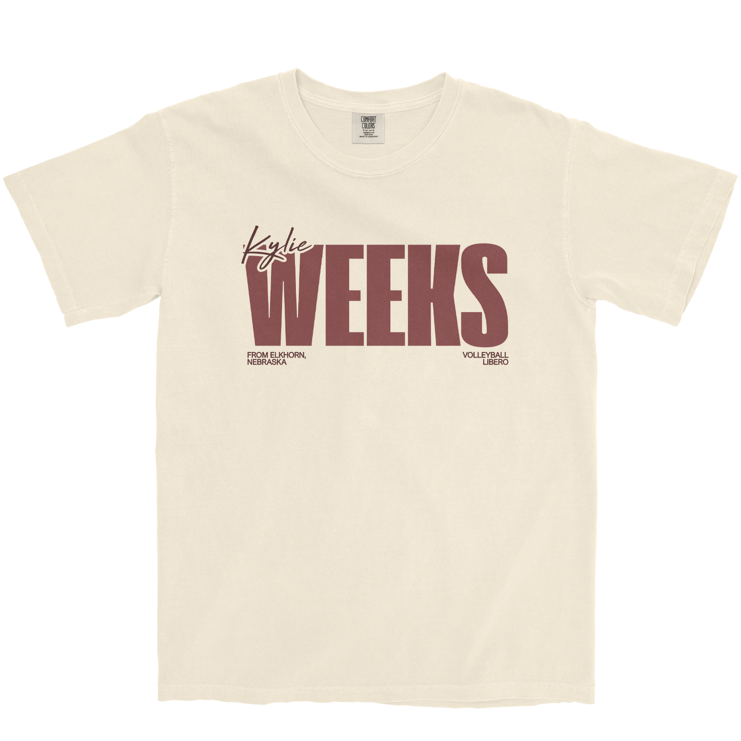 KYLIE WEEKS CLASSIC IVORY TEE