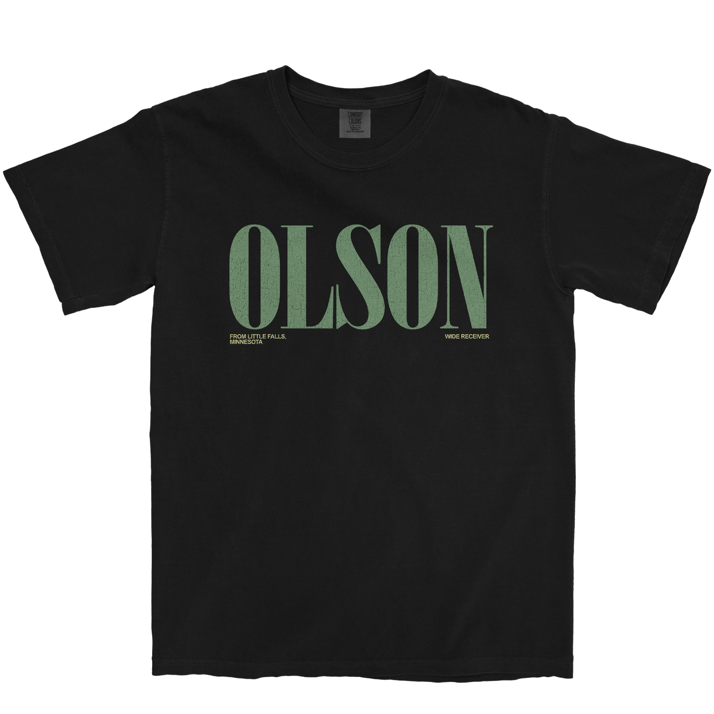 ISAAC OLSON CLASSIC BLACK TEE