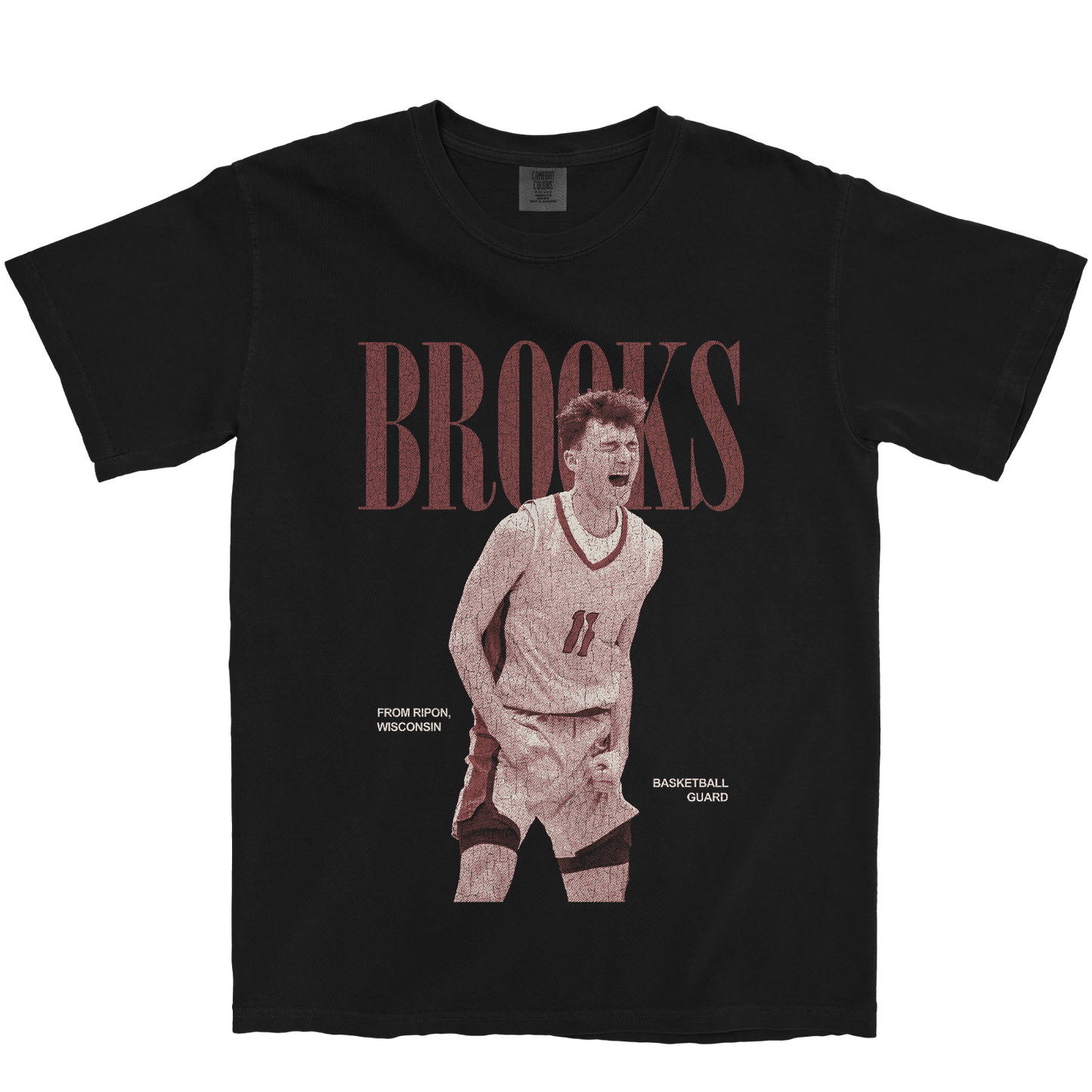 RILEY BROOKS VINTAGE BLACK TEE