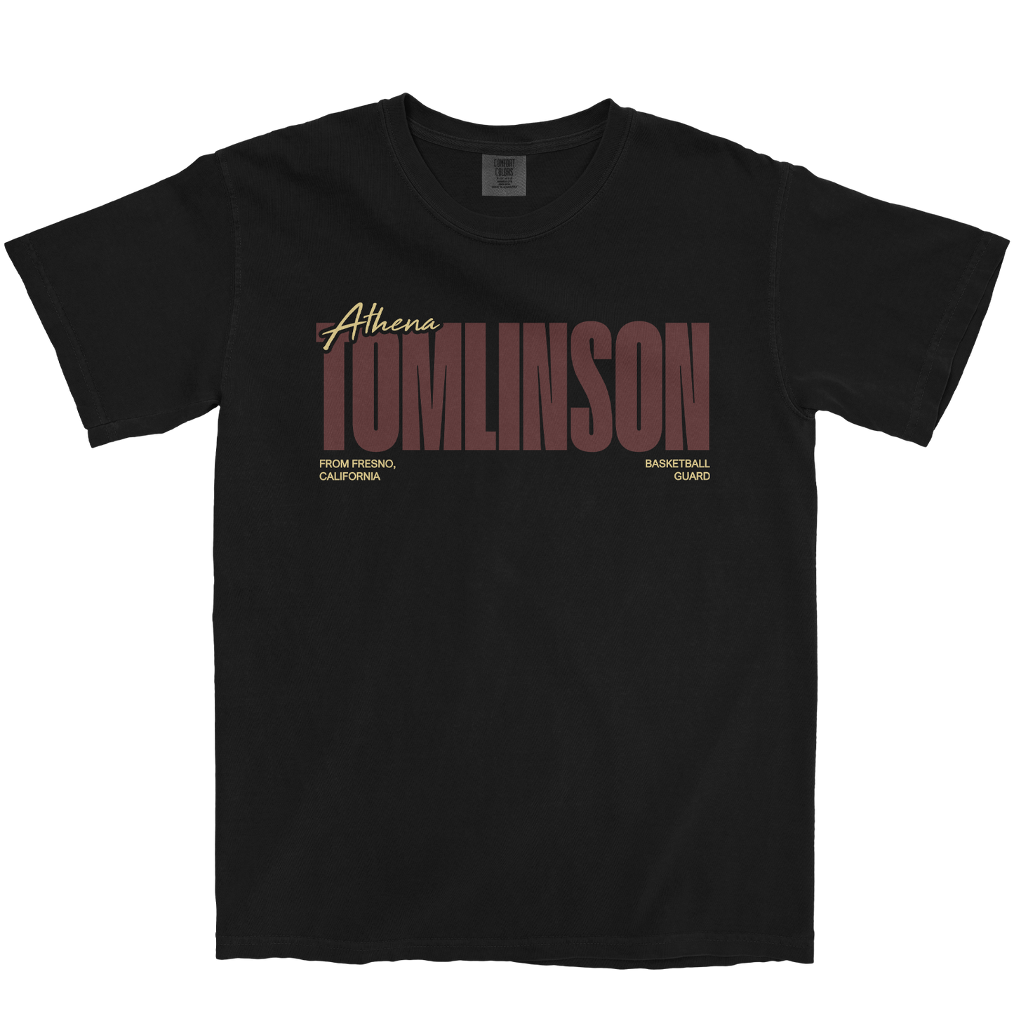ATHENA TOMLINSON CLASSIC BLACK TEE