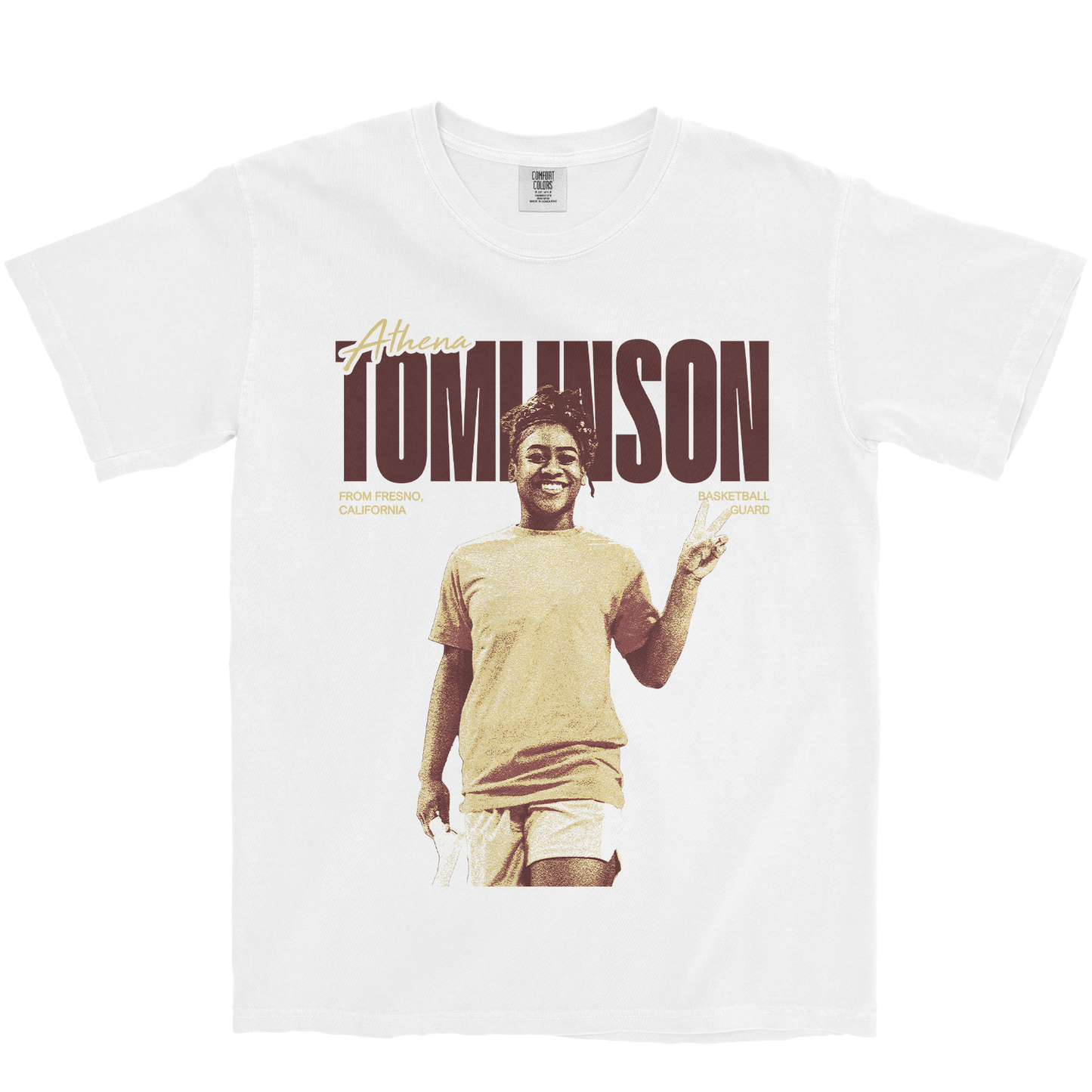 ATHENA TOMLINSON VINTAGE WHITE TEE