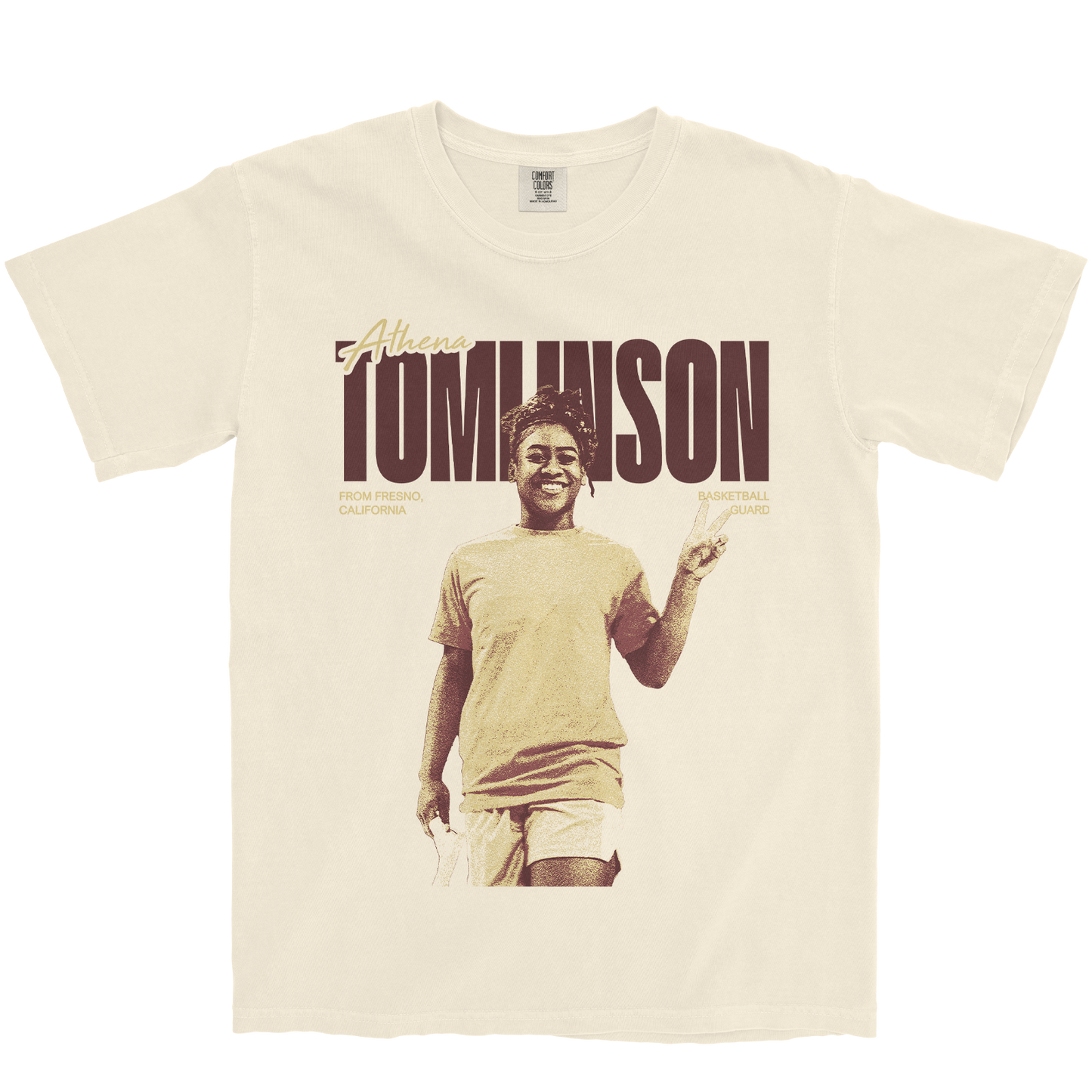 ATHENA TOMLINSON VINTAGE IVORY TEE