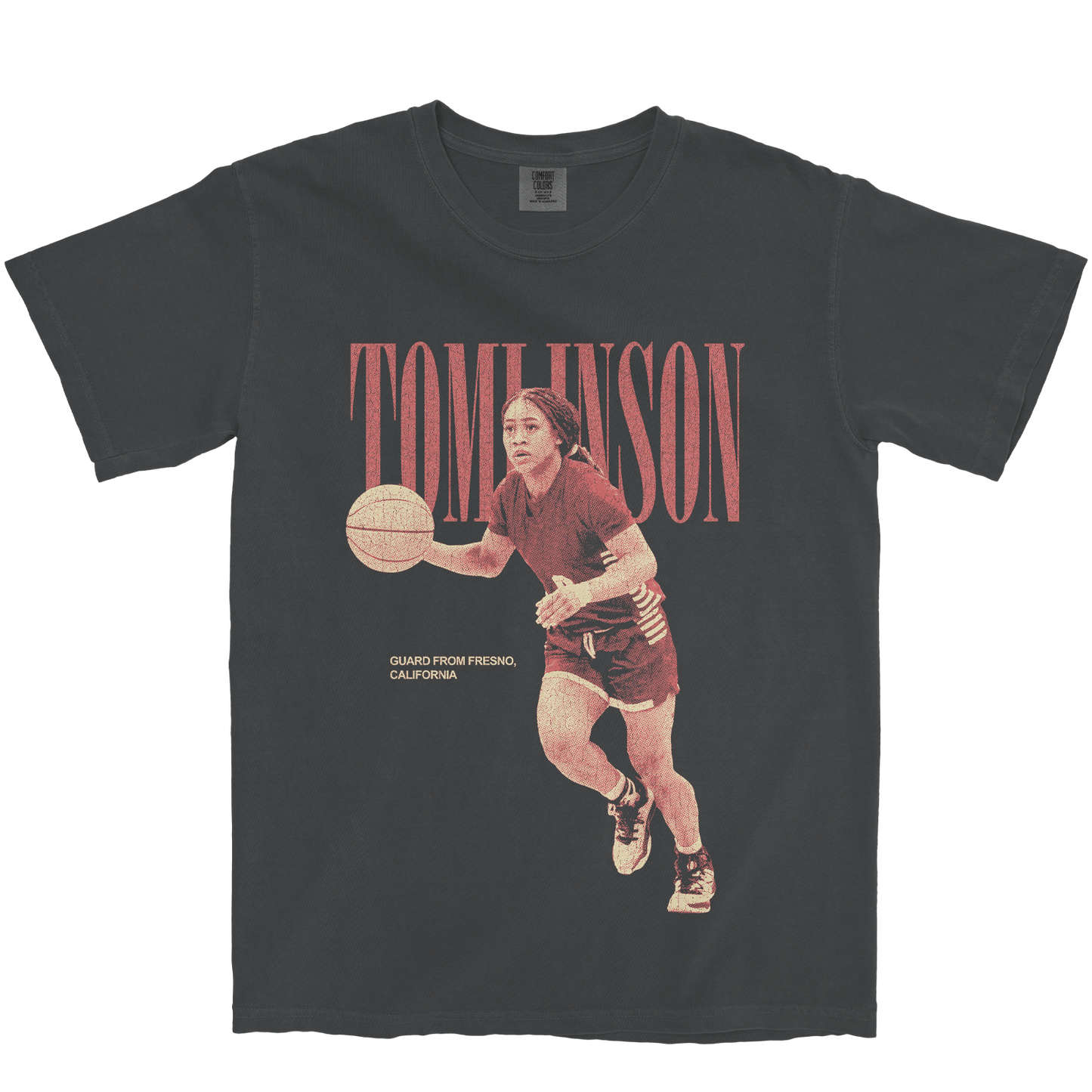 ATHENA TOMLINSON VINTAGE GRAPHITE TEE