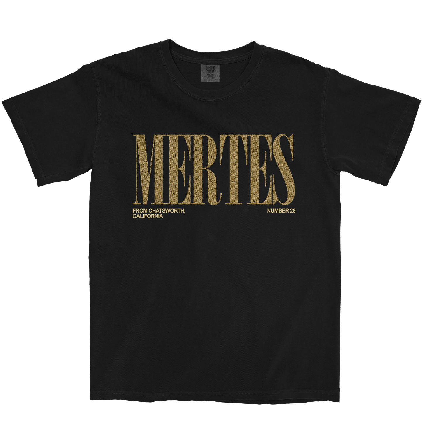 IZZY MERTES CLASSIC BLACK TEE