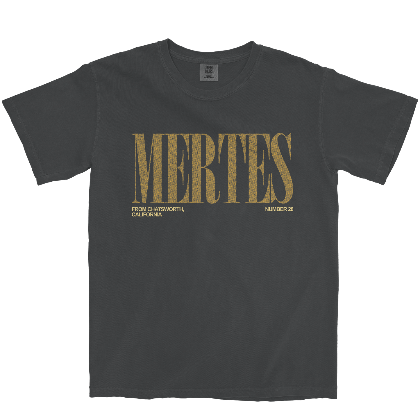 IZZY MERTES CLASSIC GRAPHITE TEE