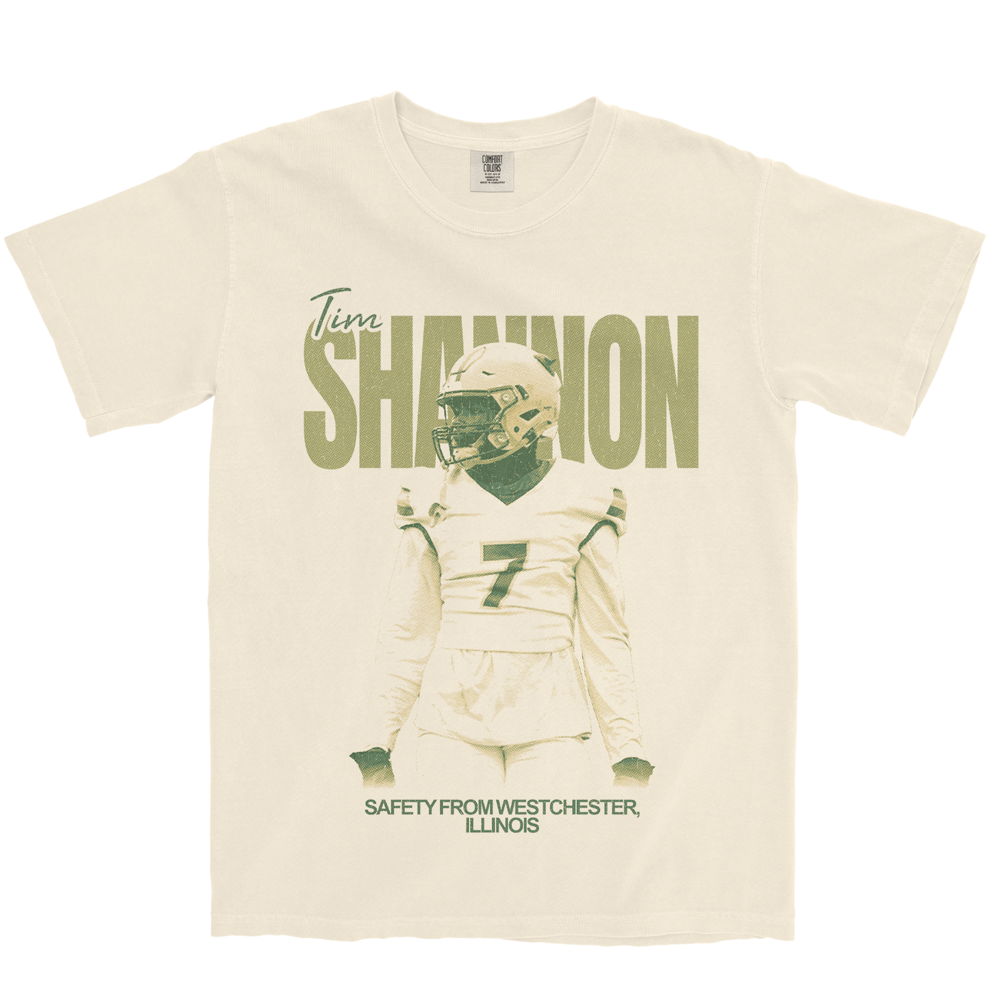 TIMOTHY SHANNON JR. VINTAGE IVORY TEE
