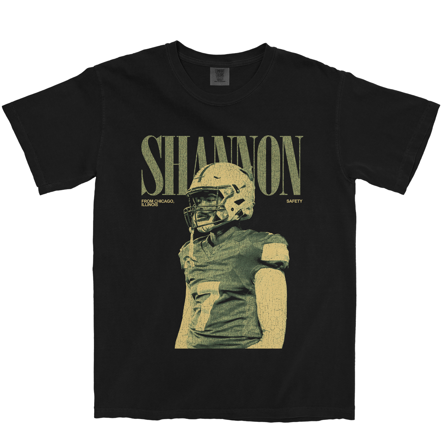 TIMOTHY SHANNON JR. VINTAGE BLACK TEE