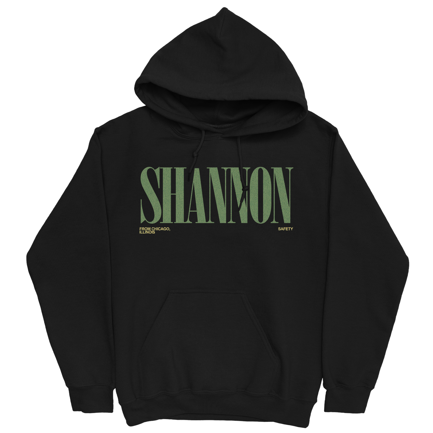TIMOTHY SHANNON JR. CLASSIC BLACK HOODIE
