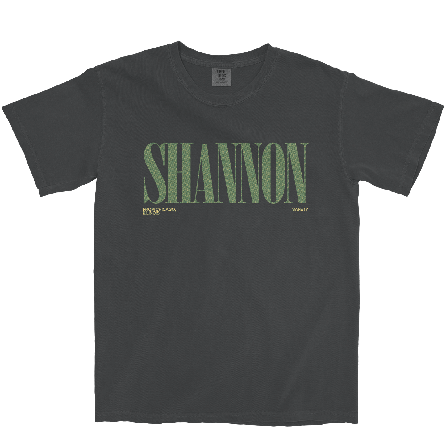 TIMOTHY SHANNON JR. CLASSIC GRAPHITE TEE