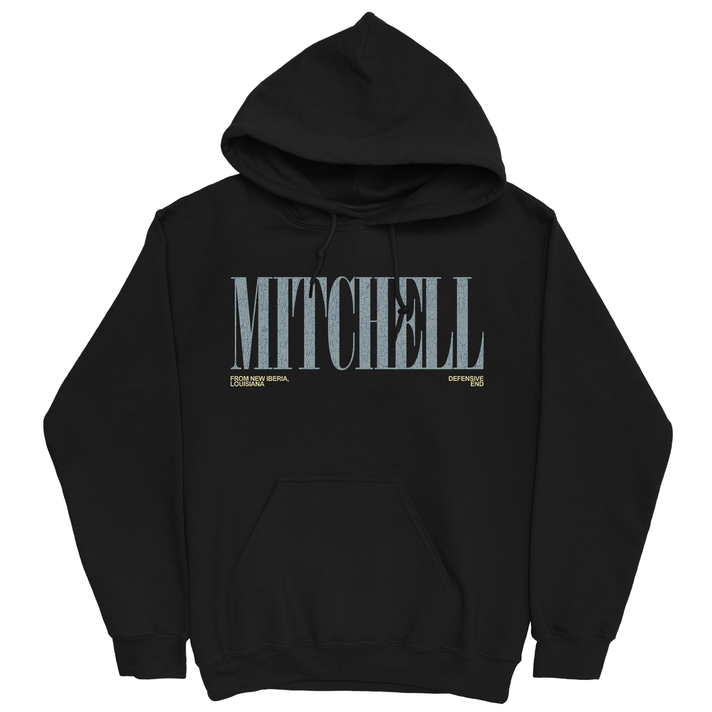 SUKARIC MITCHELL CLASSIC BLACK HOODIE