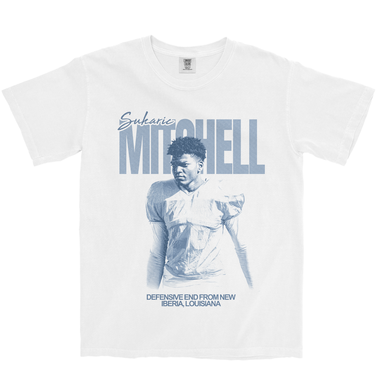 SUKARIC MITCHELL VINTAGE WHITE TEE