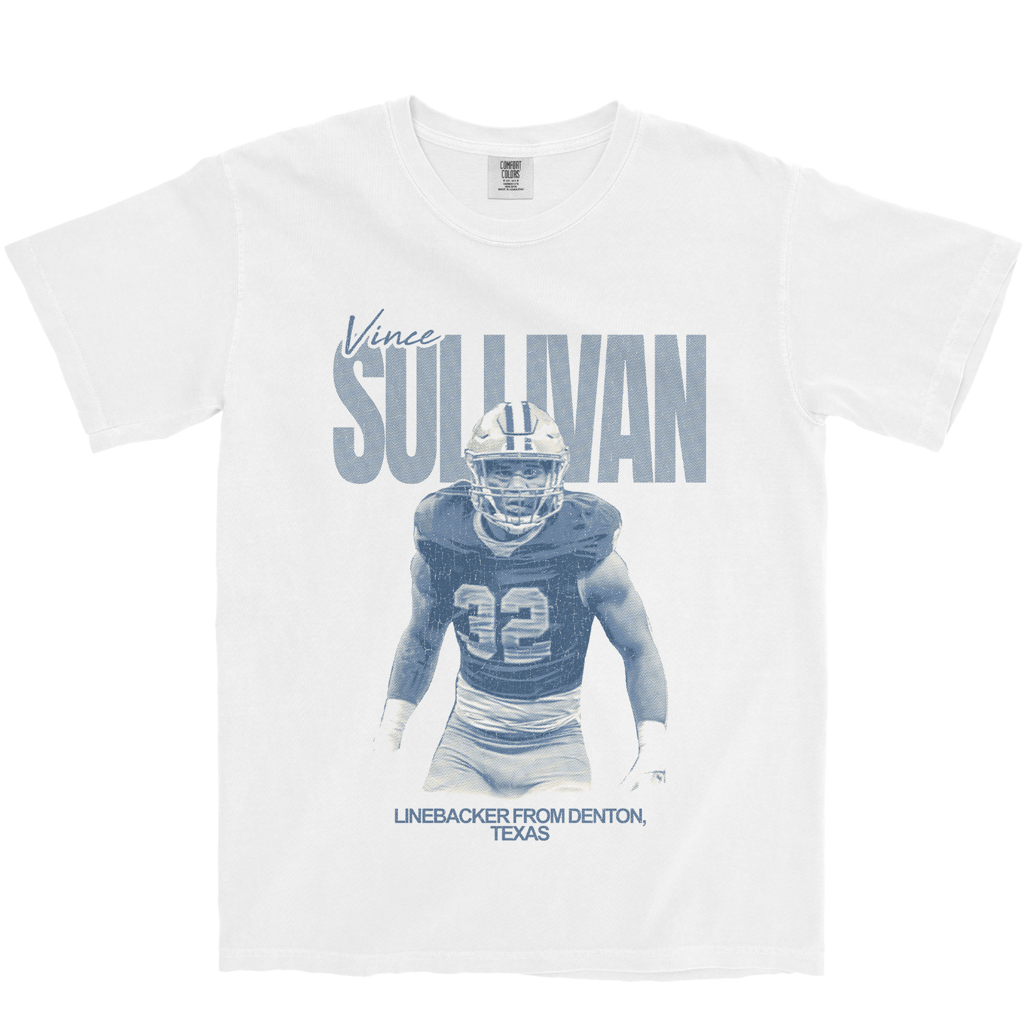VINCE SULLIVAN VINTAGE WHITE TEE