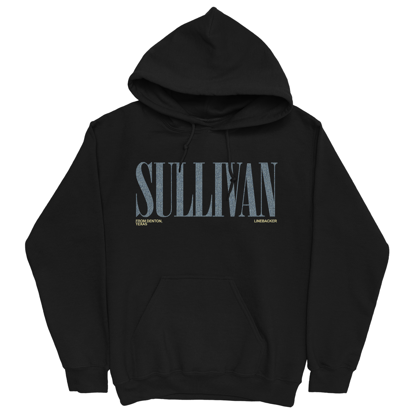 VINCE SULLIVAN CLASSIC BLACK HOODIE