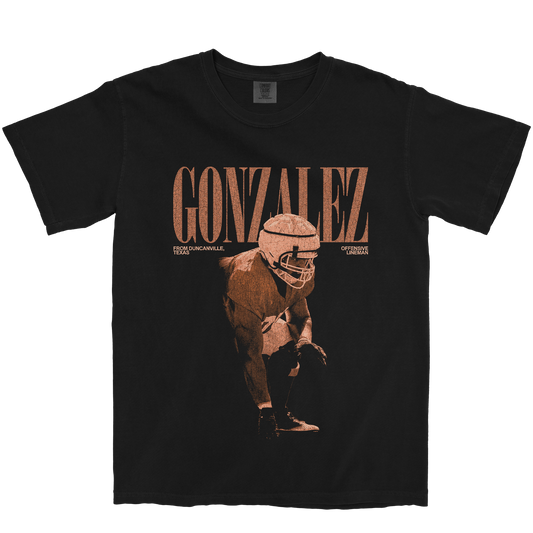 LUIS GONZALEZ GRAPHIC BLACK TEE