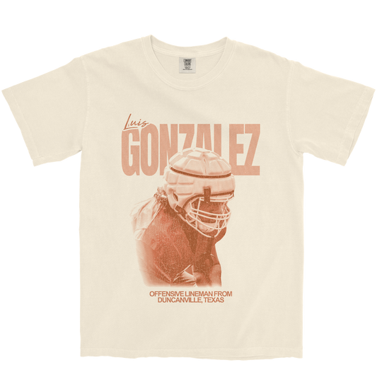 LUIS GONZALEZ VINTAGE IVORY TEE