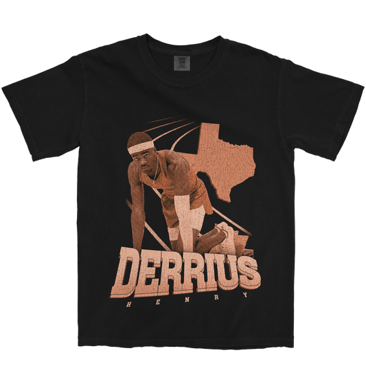 DERRIUS HENRY GRAPHIC BLACK TEE