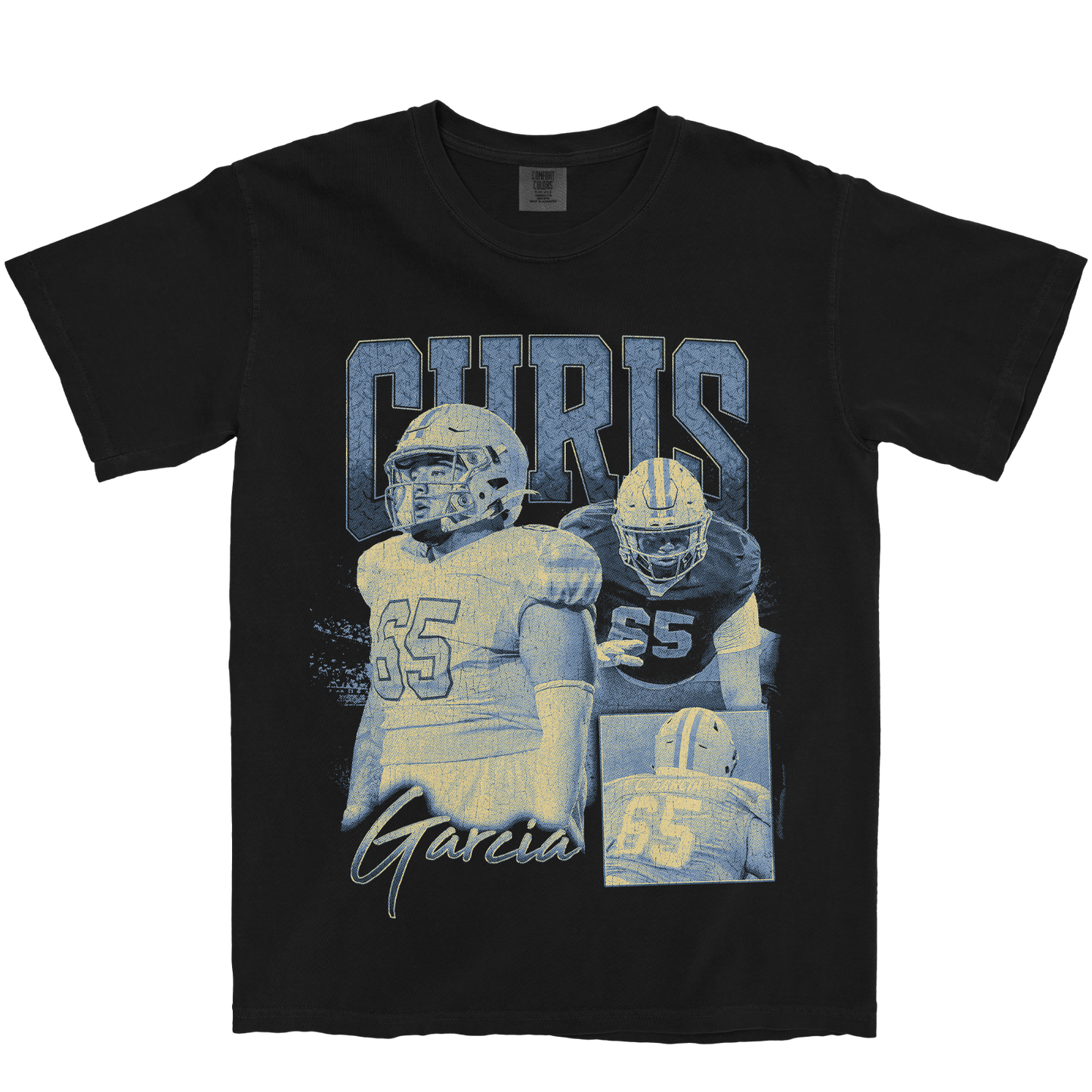 CHRIS GARCIA GRAPHIC BLACK TEE