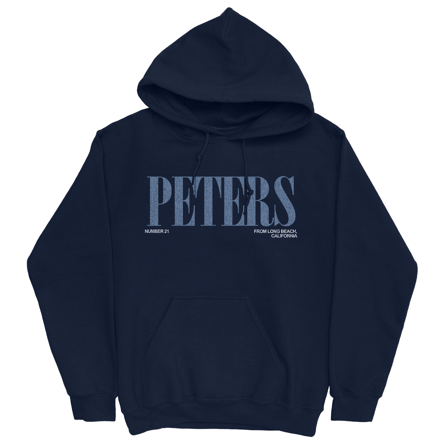 CLASH PETERS CLASSIC NAVY HOODIE