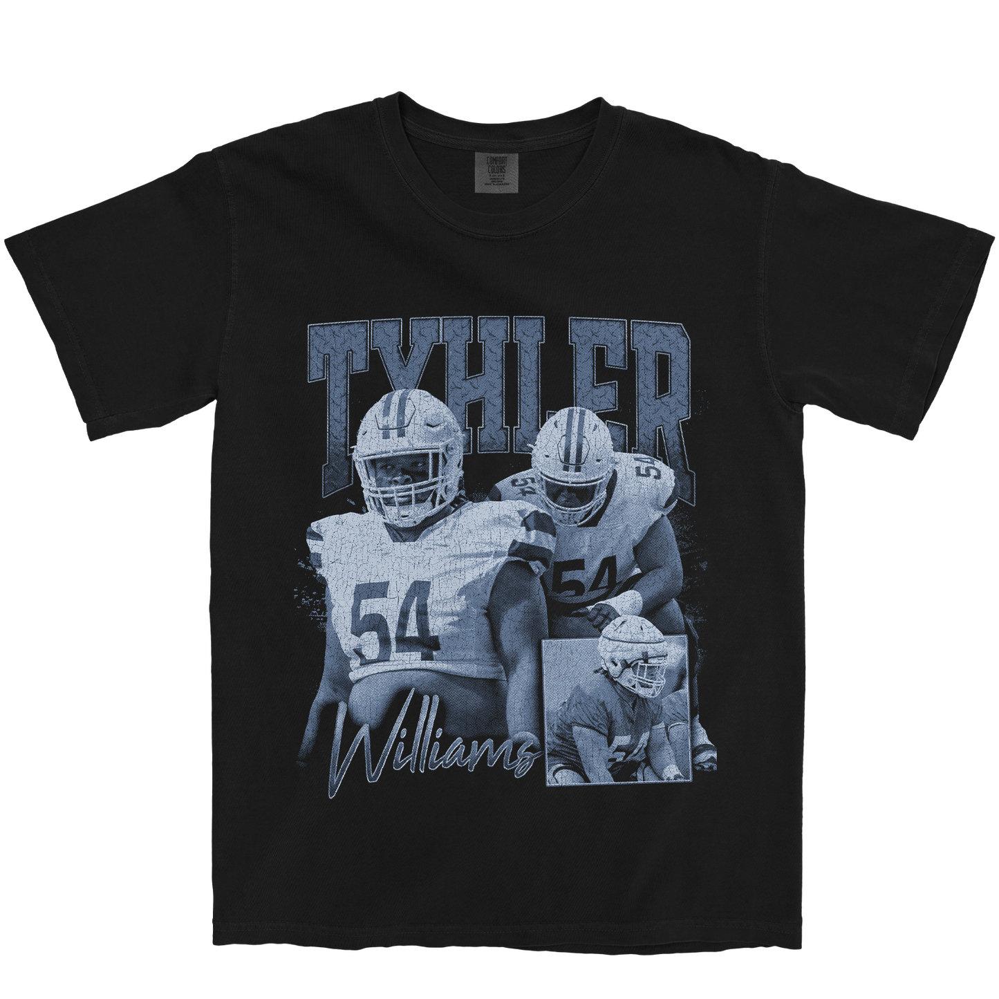 TYHLER WILLIAMS GRAPHIC BLACK TEE