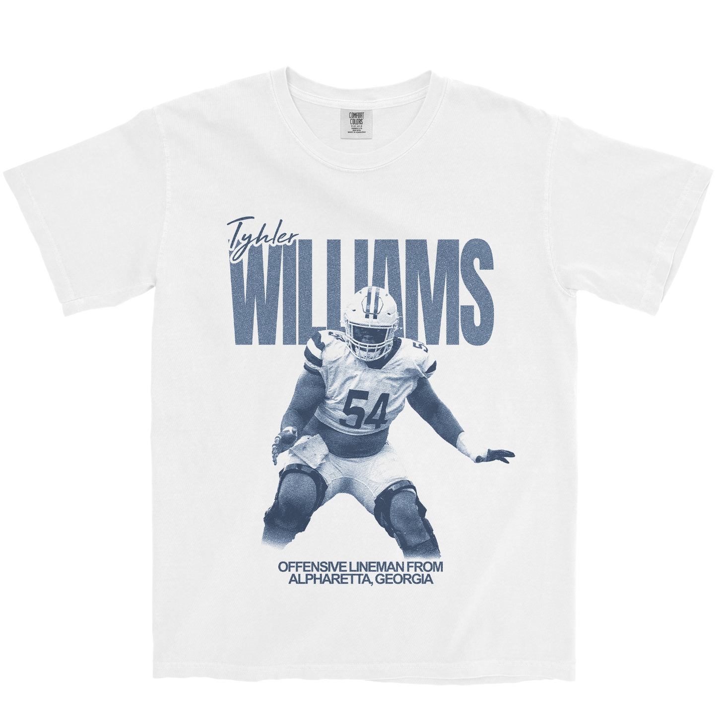 TYHLER WILLIAMS VINTAGE WHITE TEE