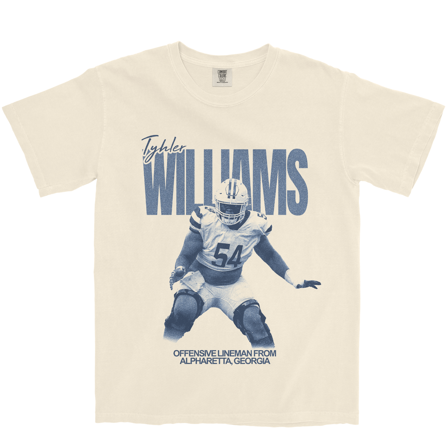 TYHLER WILLIAMS VINTAGE IVORY TEE