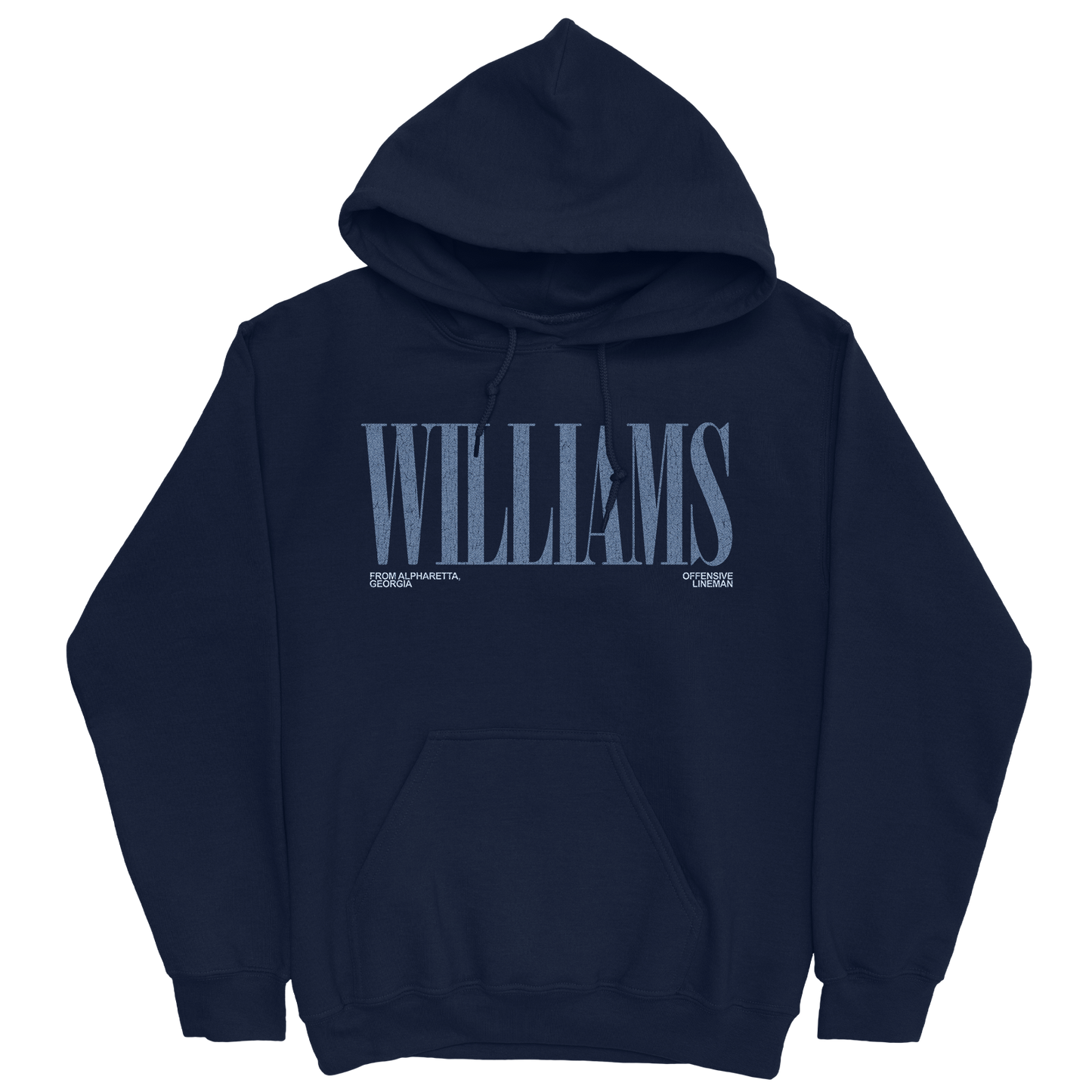 TYHLER WILLIAMS CLASSIC NAVY HOODIE