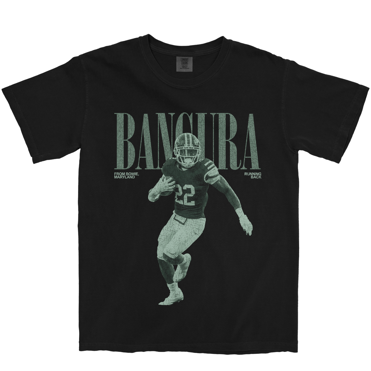 SIEH BANGURA VINTAGE BLACK TEE