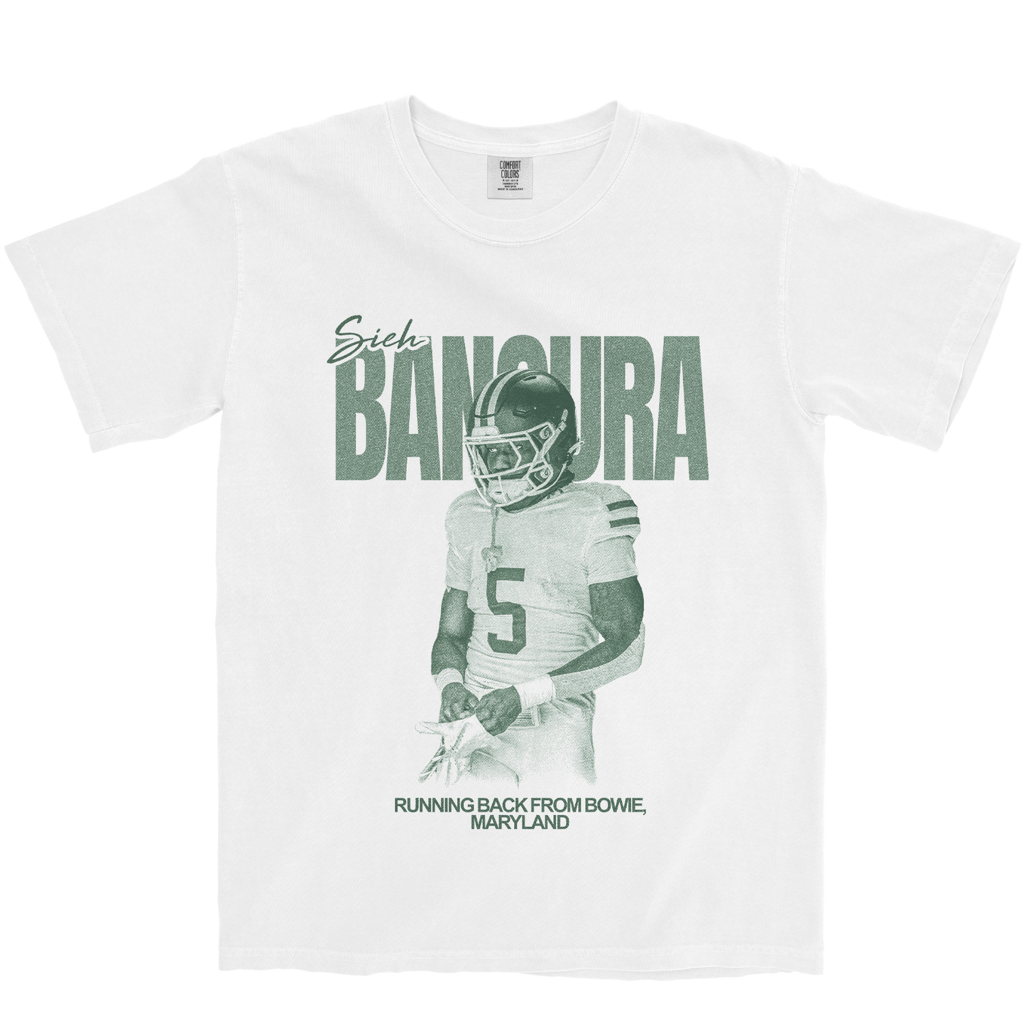 SIEH BANGURA VINTAGE WHITE TEE
