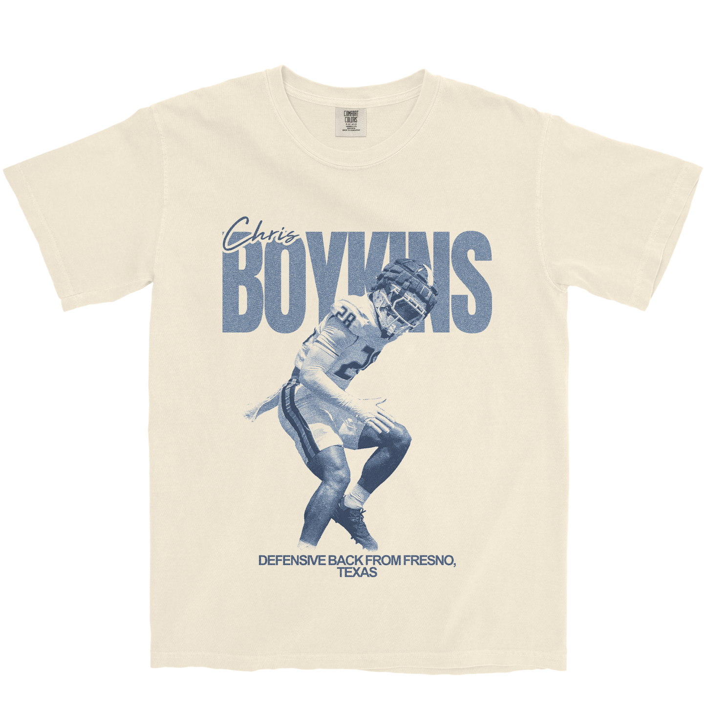 CHRIS BOYKINS VINTAGE IVORY TEE